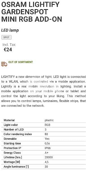 osram lightly gardenspot 1