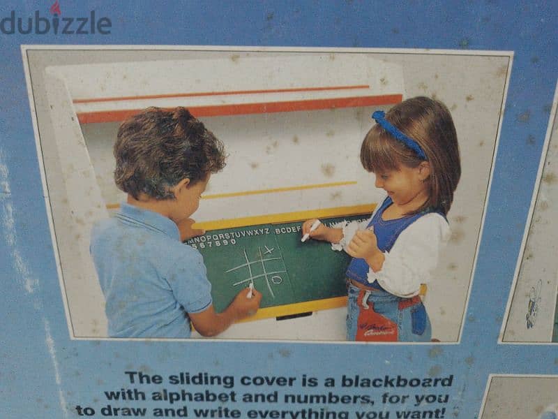 toy chest with blackboard 1