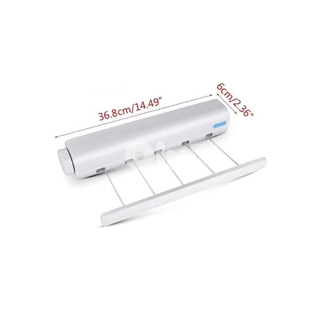 5-Rope Automatic Laundry Clothesline, Retractable Clothes Dryer 6