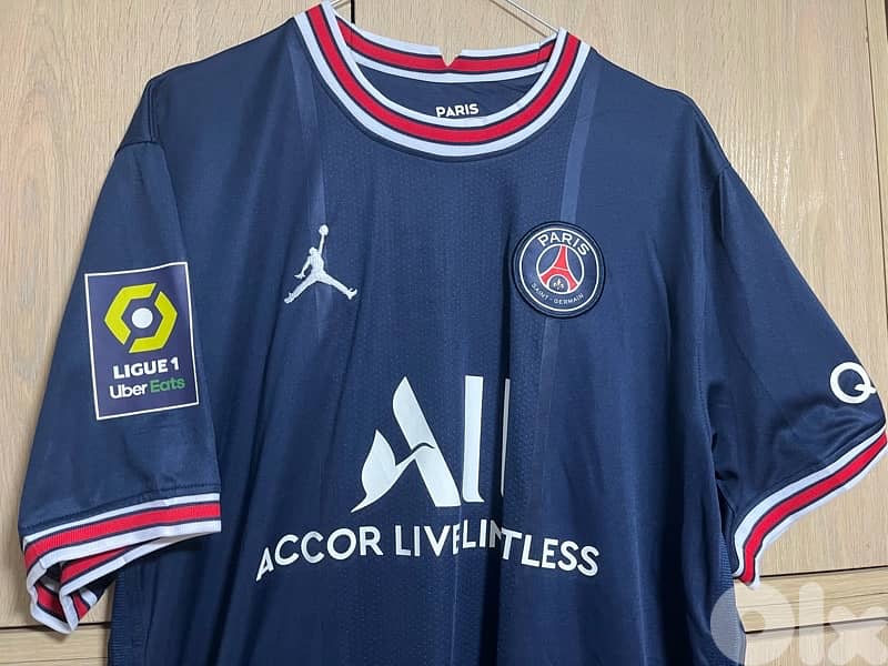 PSG beckham 32  air jordan special edition shirt 1