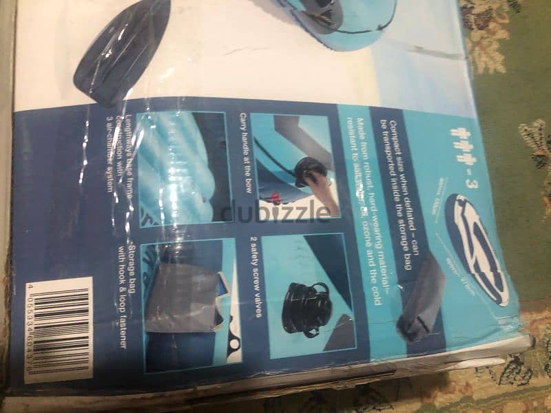 crivit dinghy brand new 3