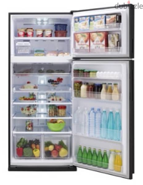 Sharp refrigerator 2 doors SJ-SE75D-BK5 4