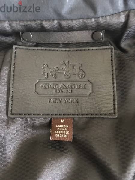 COACH black jacket 3