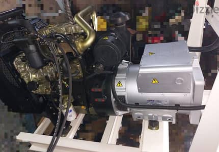 مولدperkins 45KVA  دينموLINZ إيطالي مجموعة شبه جديدة ما بتحط عليه ليرة
