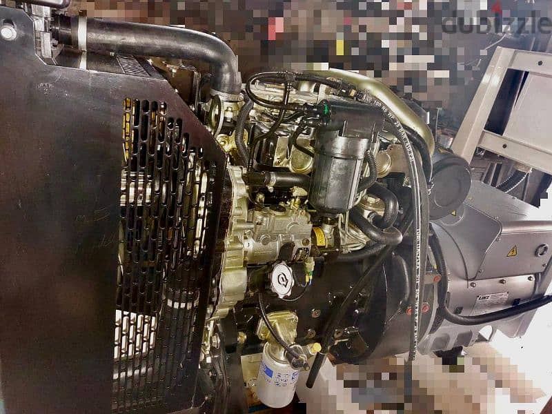 مولدperkins 45KVA  دينموLINZ إيطالي مجموعة شبه جديدة ما بتحط عليه ليرة 5