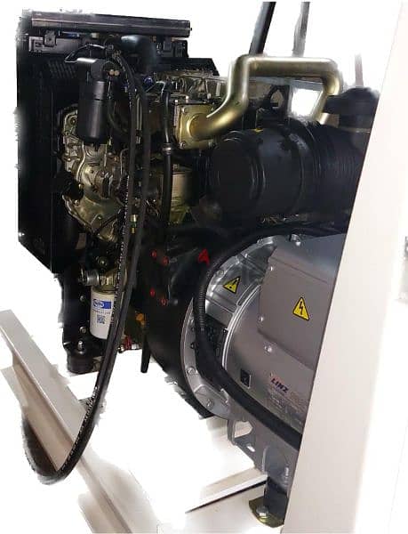 مولدperkins 45KVA  دينموLINZ إيطالي مجموعة شبه جديدة ما بتحط عليه ليرة 9