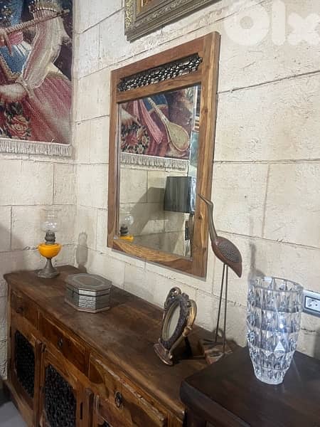 bedroom set wood teak maseef 8