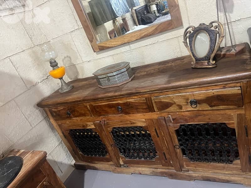 bedroom set wood teak maseef 10