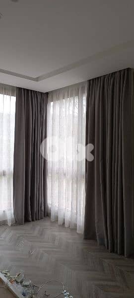 Installing indoor and outdoor curtains, sewing and detailing 0