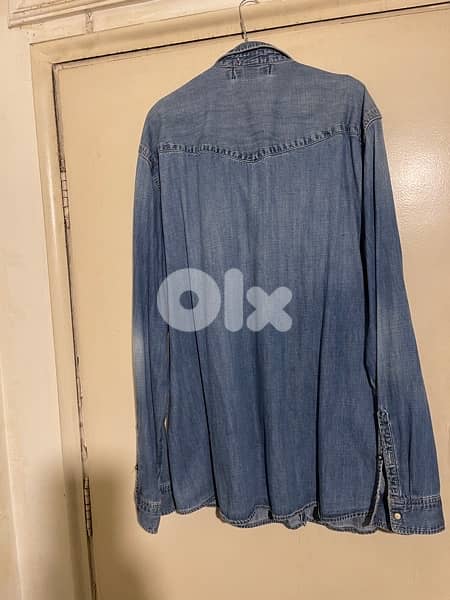 H&M jeans shirt size Xl 5