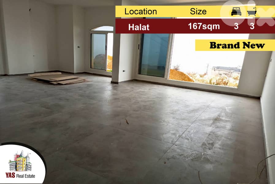 Halat 167m2 | 150m2 Garden | Brand New | Well maintained | PA| 0