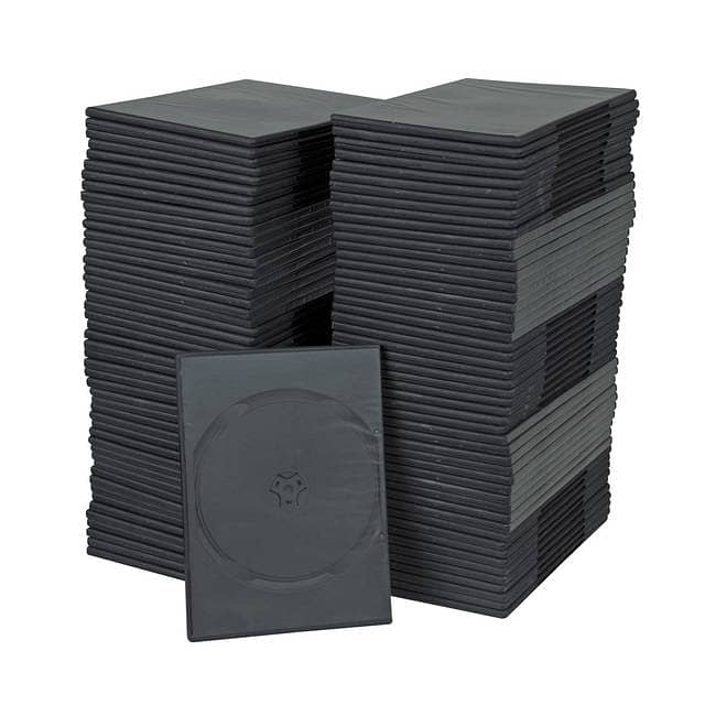 100 Slim DVD Boxes 0