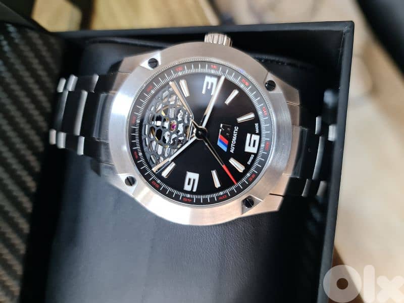 BMW M THREE-HAND AUTOMATIC WATCH 4