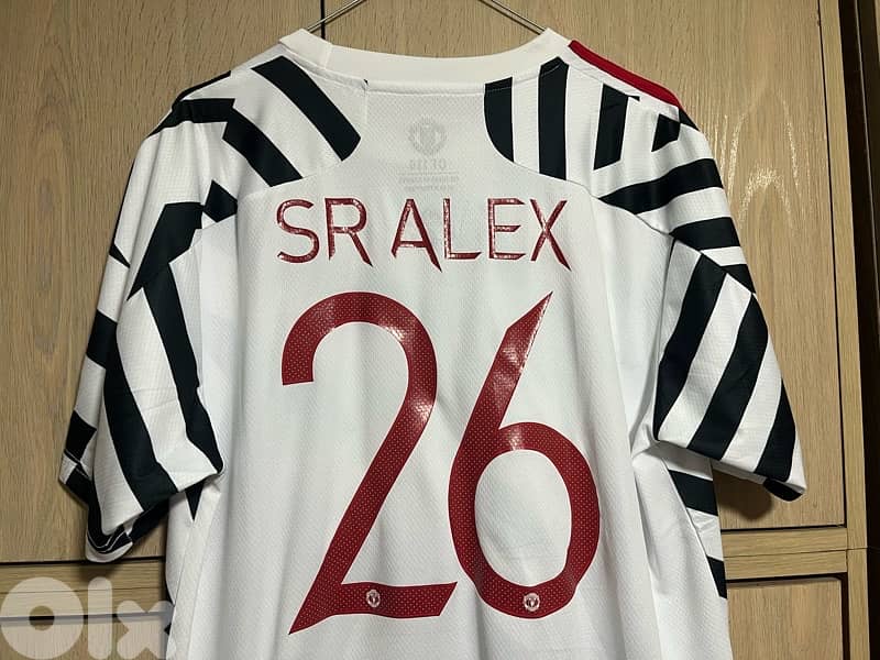 Manchester United third limited edition sr alex 26 adidas jersey 0