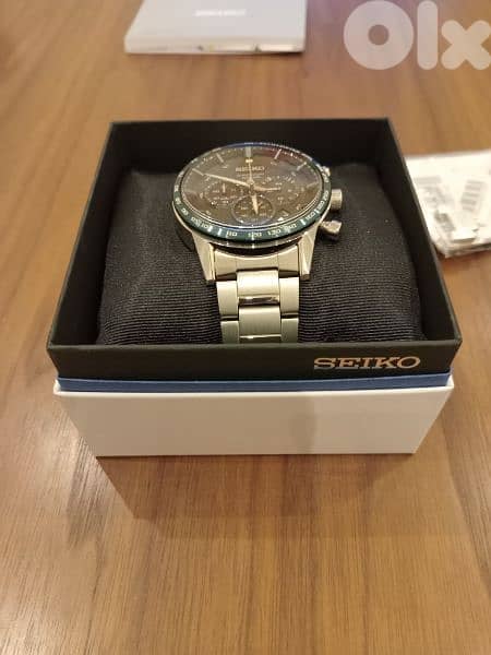 New Original Seiko Chronograph Watch 3
