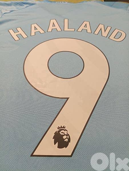 Manchester City Haaland Football Shirt & Short(Made in Thailand) 2