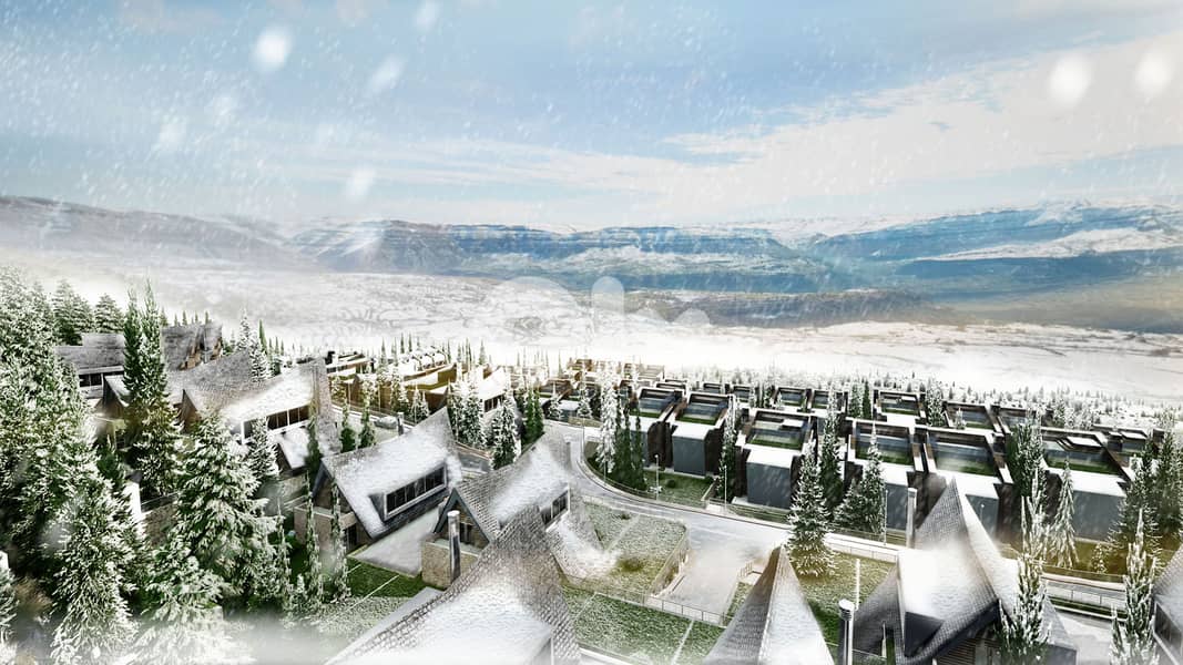 L00880-Awesome Chalet with Roof/Terrace For Sale at Le Sommet Laqlouq 2