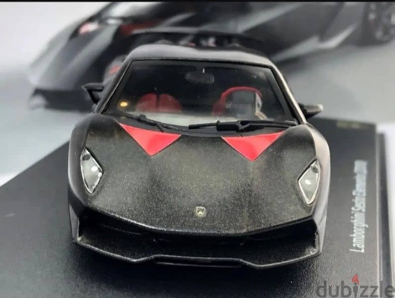 Lamborghini Sesto Elemento diecast car model 1;43. 3