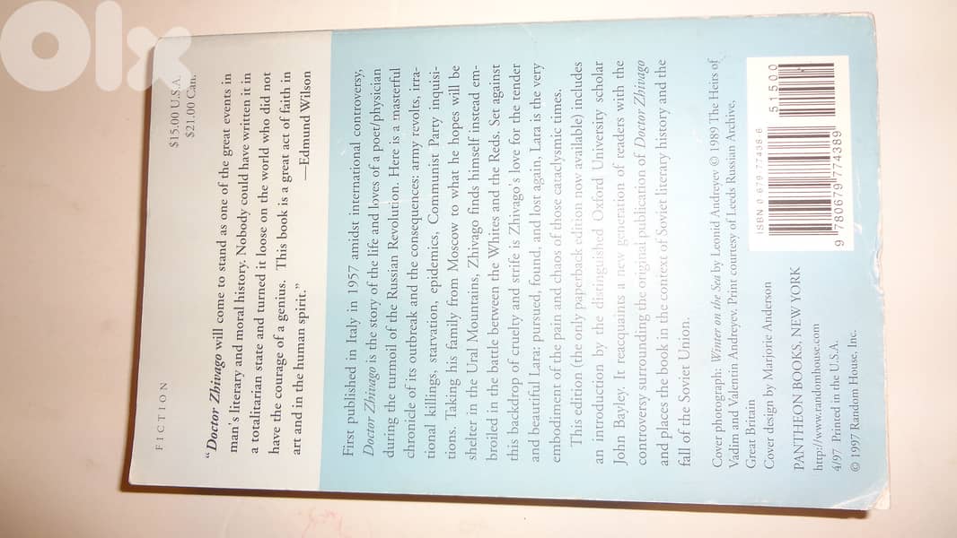 Boris Pasternak "Dr zhivago" book 2