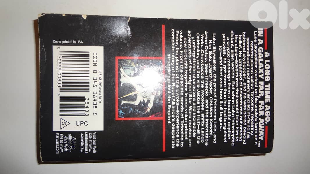 Star wars trilogy book Star wars  the empire strikes back return of th 3