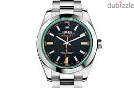 Milgauss rolex green brand new with seals
