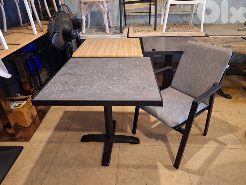 Restaurant table and chair 0