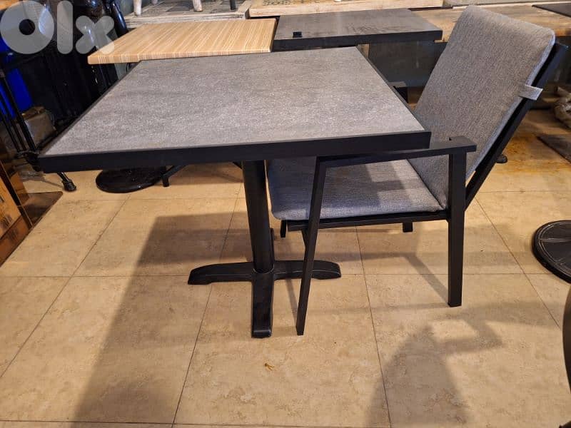 Restaurant table and chair 1