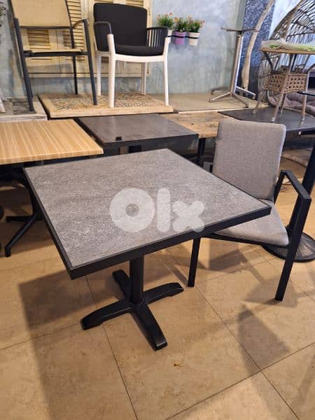 Restaurant table and chair 2