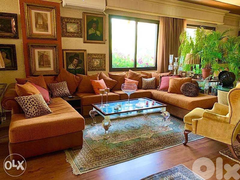 L07040 - Super Deluxe Furnished Apartment For Sale In Broumana 0