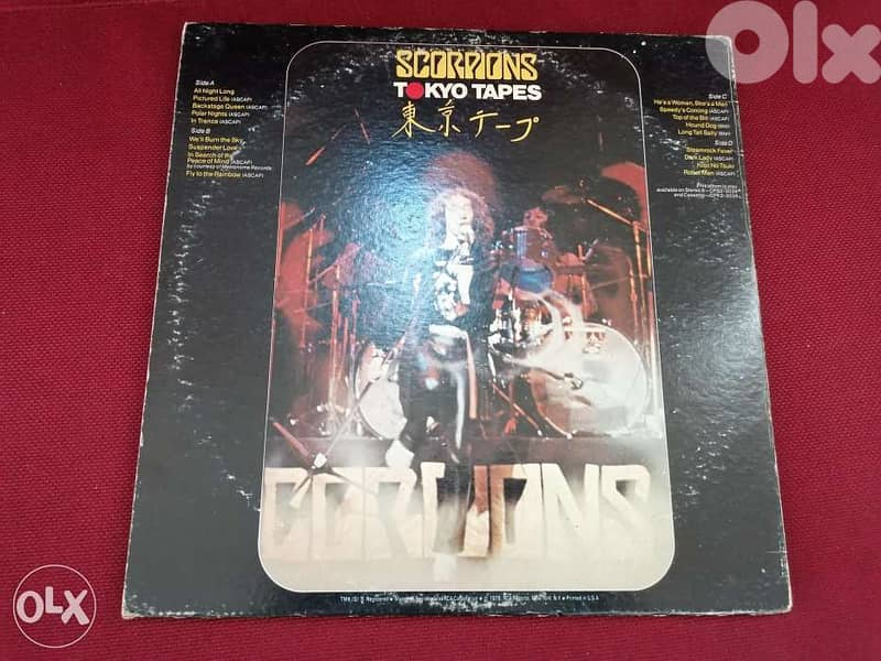 Scorpions - Tokyo Tapes - Double Vinyl - 1978 1