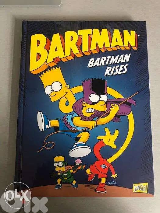 bartman bartman rises bandes dessines french hard cover v. good cond 0