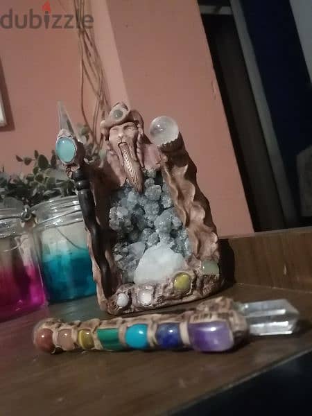 Statue and Wand from Nepal 0