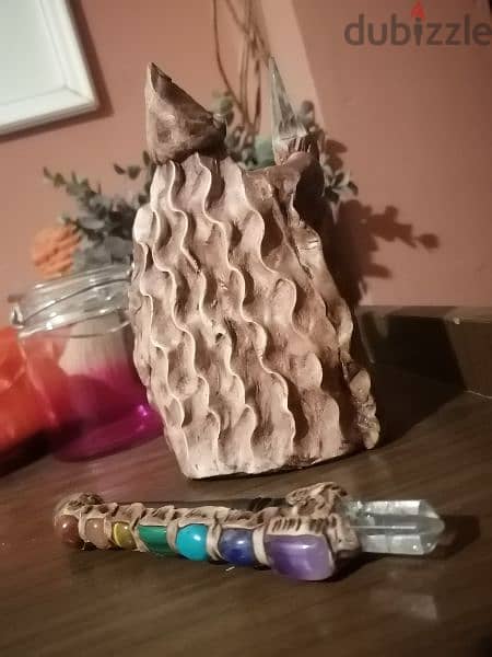 Statue and Wand from Nepal 1