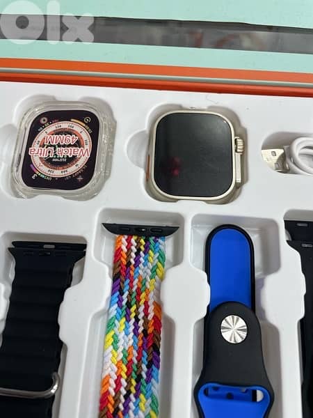 gift box  watch+ airpods+ 8 straps+screen protection+cover for watch 2