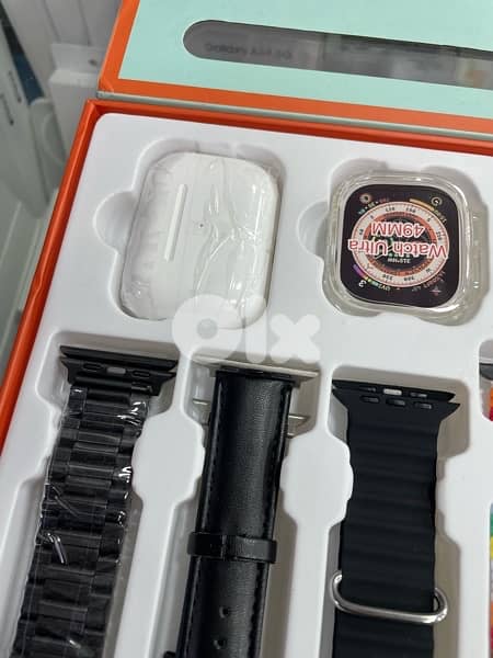 gift box  watch+ airpods+ 8 straps+screen protection+cover for watch 3