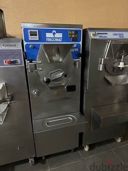 جمادات مع طباخات بوظة ايطالية BRAVO Batch freezer مستعملة واردة حديثاً 7