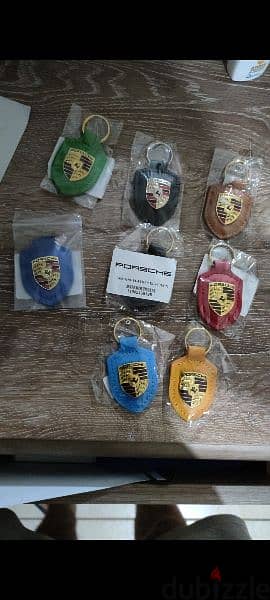 Porsche original key chain