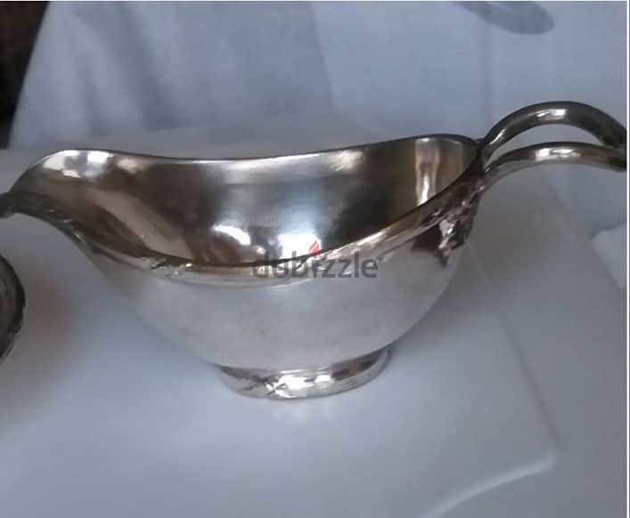 Beautiful Silver Saucer 1