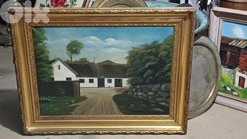لوحة رسم زيتي 2