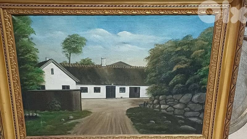لوحة رسم زيتي 4