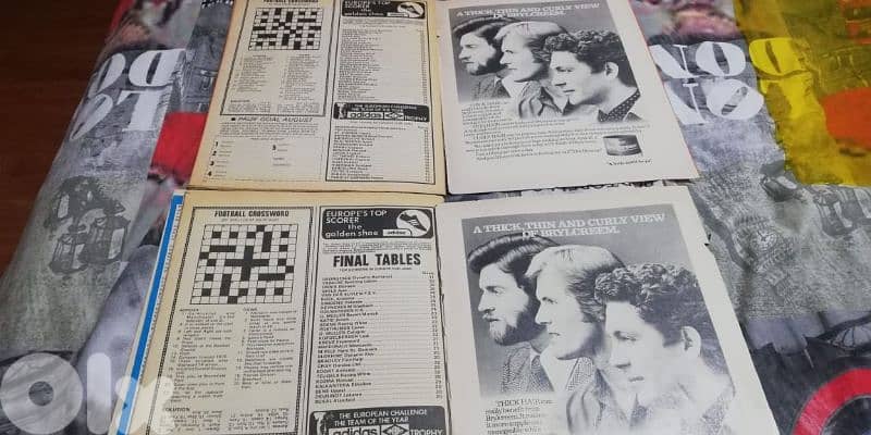 very old football  magazine from England 6