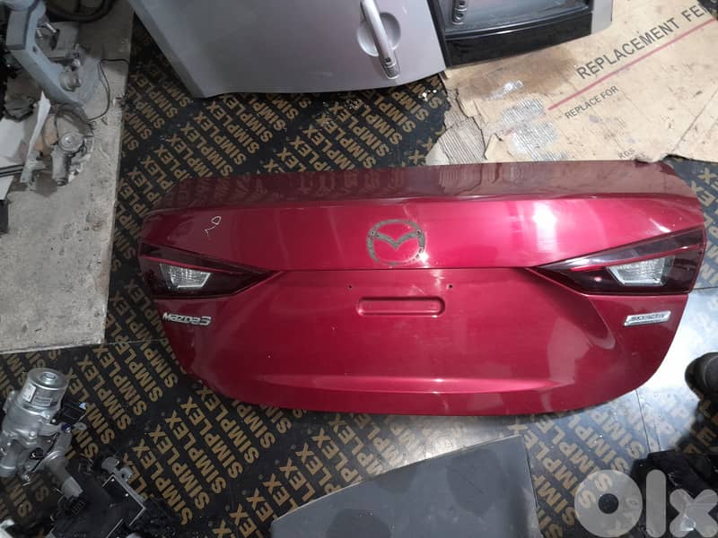 قطع فرط سيارات يابانية :  mazda2 mazda3 . mazda6 . mazda Cx3. 3