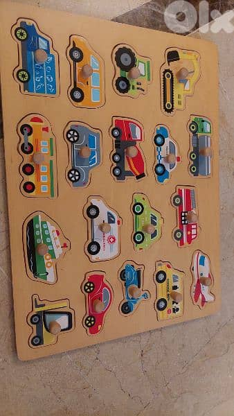 Puzzle for kids - vehicules 0