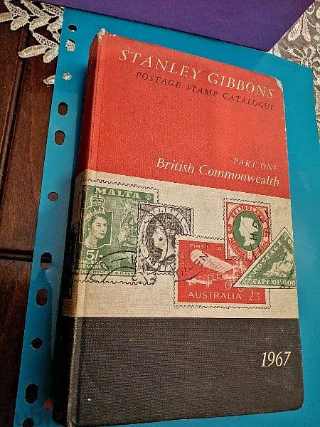 British Commonwealth stamps book (No stamps included) 0