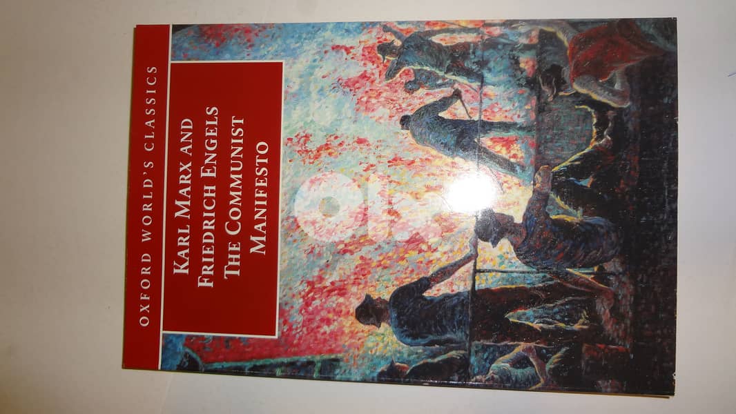 Karl Marx and Friedrich Engels "The communist manifesto" book 1