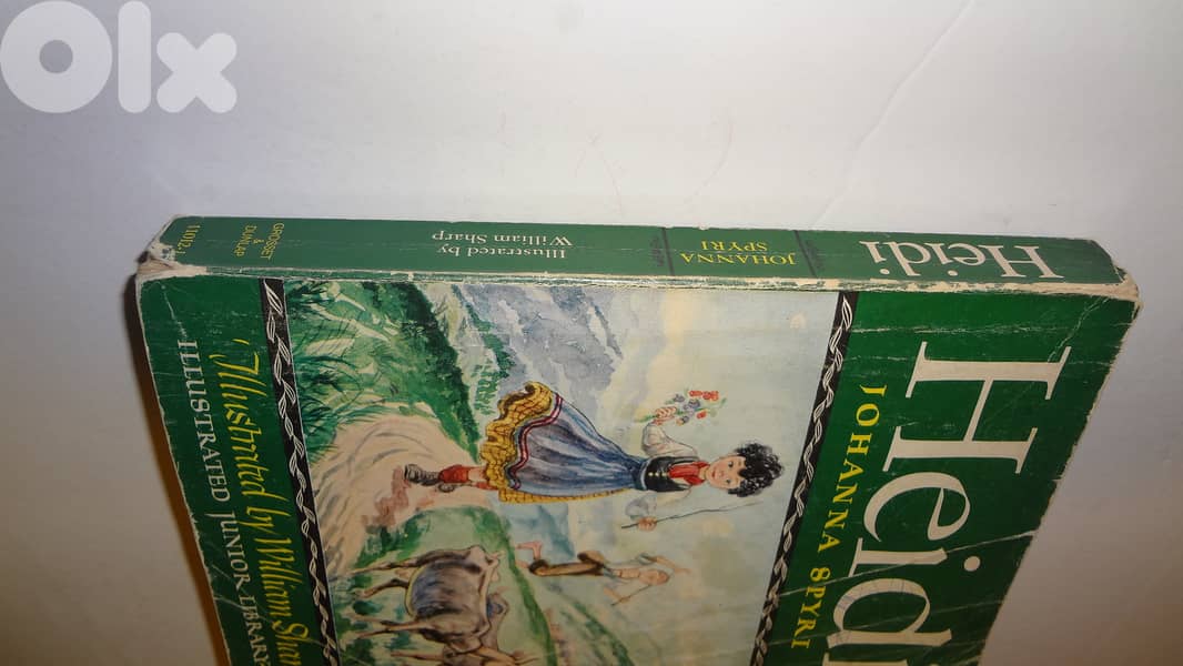 Johanna Spyris "Heidi" classic story book 1