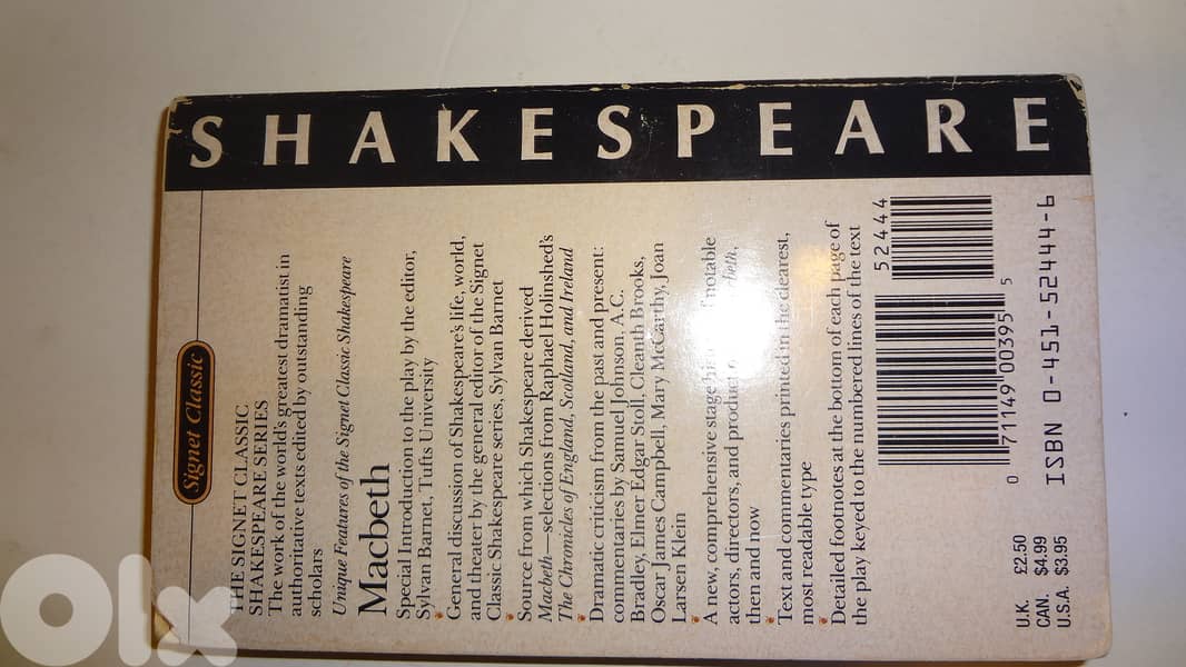 Shakespear s "Macbeth" book 2