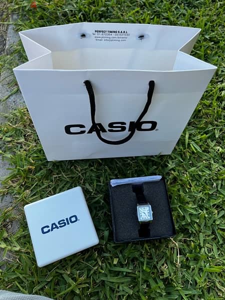 Casio Tank watch 1