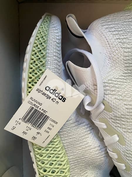 adidas alpha edge 4D running shoes 0
