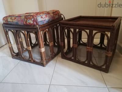 Bamboo stools